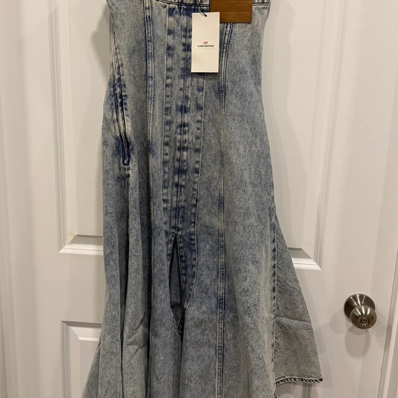Gray Denim Dress - Picture 16 of 16